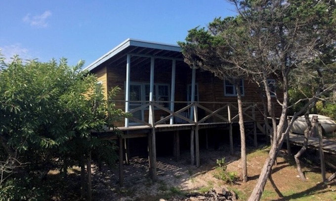 Water Island House | Ocean View 2BR Cottage just 100' off the expansive Fire Island ocean beach.