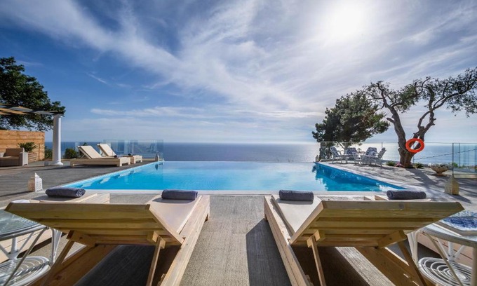 Sinarades Villa | Ocean View - Luxury Villa Nefeli