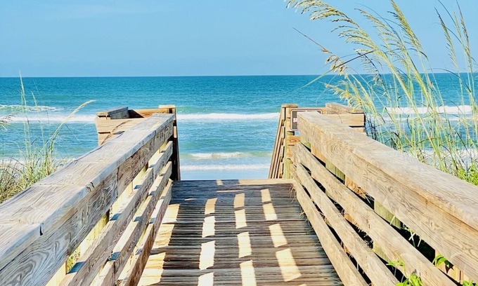 Palm Coast Condo | Oceanfront Condo, Private Balcony