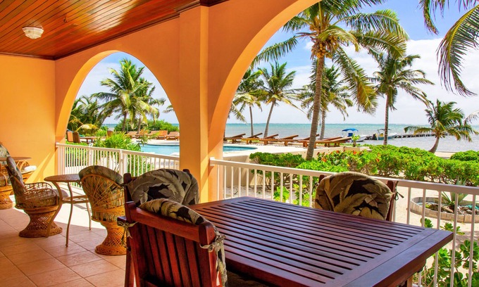 San Pedro Condo | Oceanfront First Floor 2 Bed/2 Bath - Free use of Kayaks