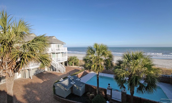 Surfside Beach House | Oceanfront Townhouse with pool, just a few steps from the beach!