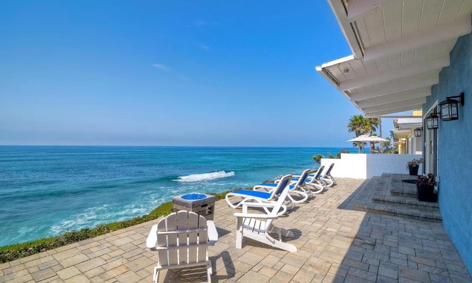 Terramar House | Oceanfront Villa with Private Beach Access, Remodeled Kitchen