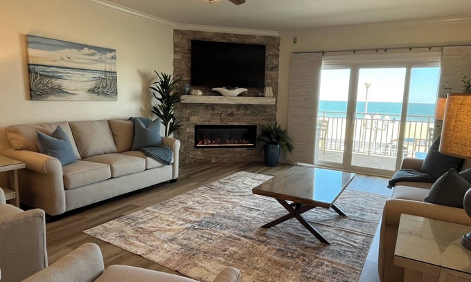 Ocean City Condo | Oceans Pointe 202 - Hello Beautiful - oceanfront 3br condo on 12th & boardwalk
