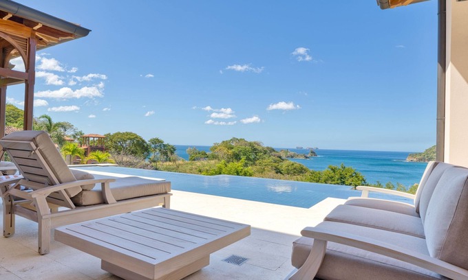 Las Catalinas Villa | Oceanview Villa Featuring Large Infinity Lap Pool at Las Catalinas
