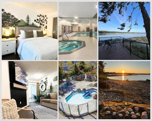 Regional District of Nanaimo Apartment | Old Forest Resort Suite Heated Pool Hot Tub Sauna Beach Vancouver Island