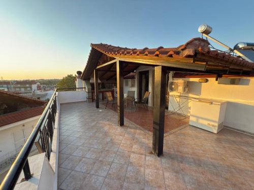 Nea Michaniona Apartment | Olga's Apartments Olympus and Garden view