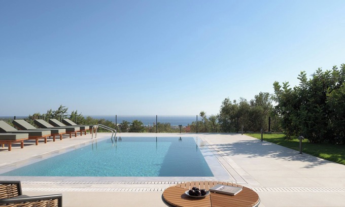 Piskopiano Villa | Olvios Villa I, with 35m² Pool & SeaViews