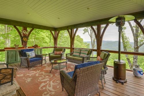 Cullowhee House | On 22 Acres Cullowhee Craftsman Home with Mtn Views