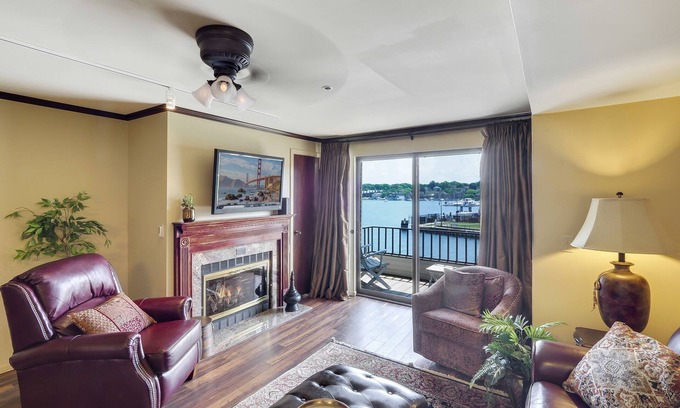 Charlevoix Condo | On Gorgeous Lake Charlevoix | Downtown Charlevoix | Pool, Hot Tub, Sauna