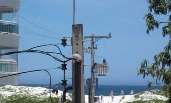 Algodoal Apartment | One bedroom apartment 30 meters with air conditioning partial view of Praia do Forte