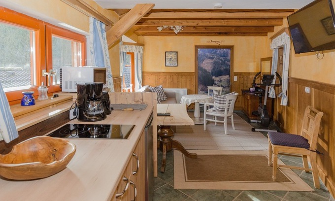 Schwarzenbach an der Pielach Apartment | Open-plan vacation home with balcony