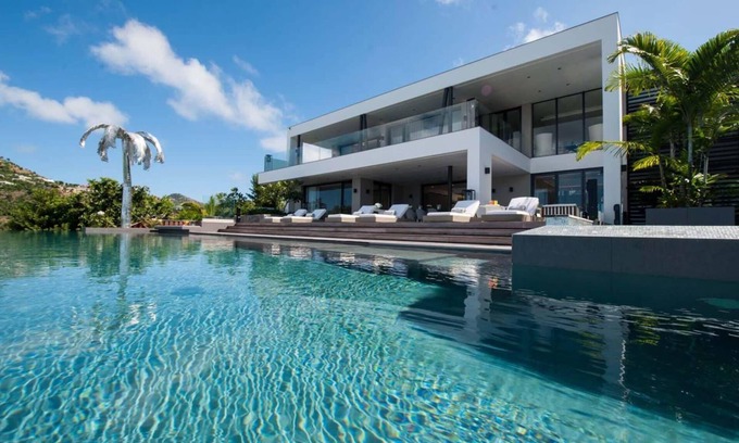 Saint-Jean Villa | Opulent 6 Bedroom Ocean View Villa with Pool