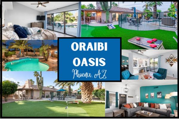 Paradise Valley Village House | Oraibi Oasis-A Phoenix Paradise- Pool, Spa, Putting Green, EV Charger