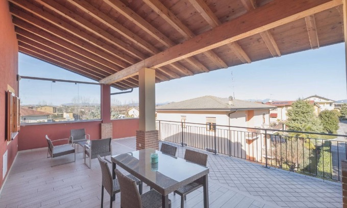 Lugana Apartment | Orchid Three-room apartment with large terrace, pool and WiFi