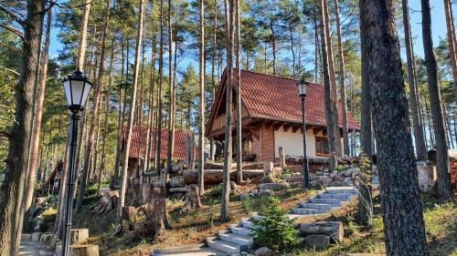 Chojnice House | Osada Swory domki w lesie nad jeziorem