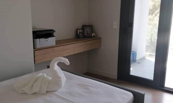 Thymari Villa | Our 2BR in villa. Balcony, seaview and small pool