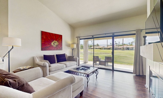 Palm Desert Condo | Palm Desert Paradise: A Home with Views, Golf and Serenity