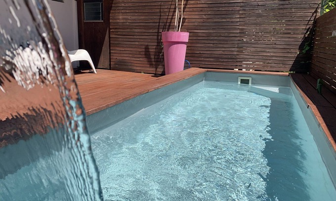 Le Marin Apartment | Palm Lodge, private pool and large terrace