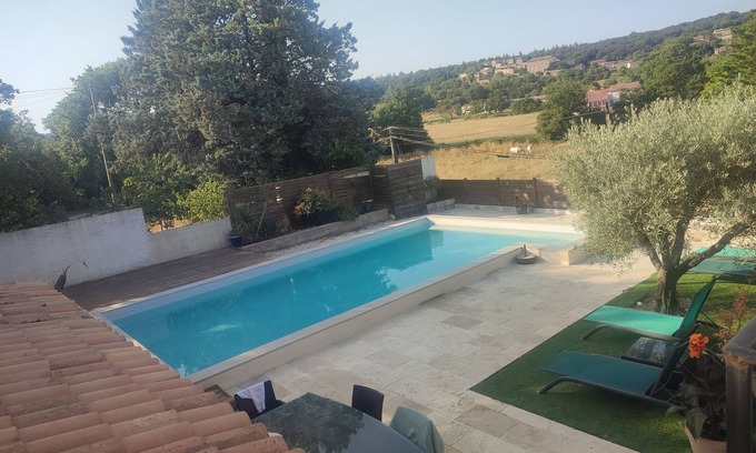 Lussan Apartment | Palmier, a cosy little nest for a couple's vacation