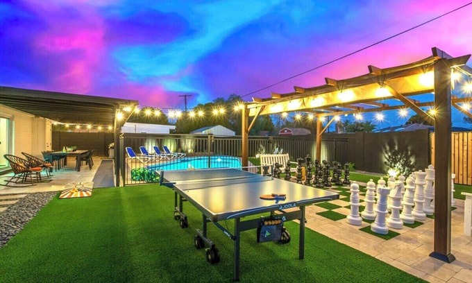 Cox Heights House | Papago Abode|Resort-Style|Dog's OK|Pool+Spa