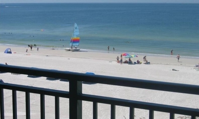 Belle Vista Condo | Paradise Awaits on St Pete Beach*FULL Gulf Front 2 BR Condo*Panoramic Ocean View