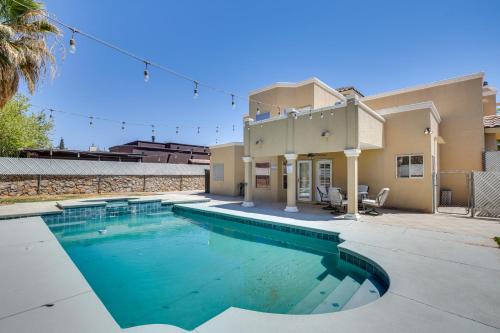 Horizon City House | Patio, Pool and Spa Family Retreat in Horizon City!