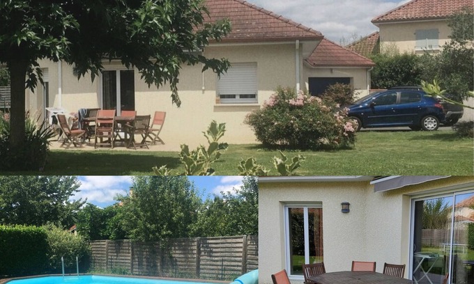 Mazeres-Lezons House | Pau 135 M2 house with pool and garden near Pyrenees