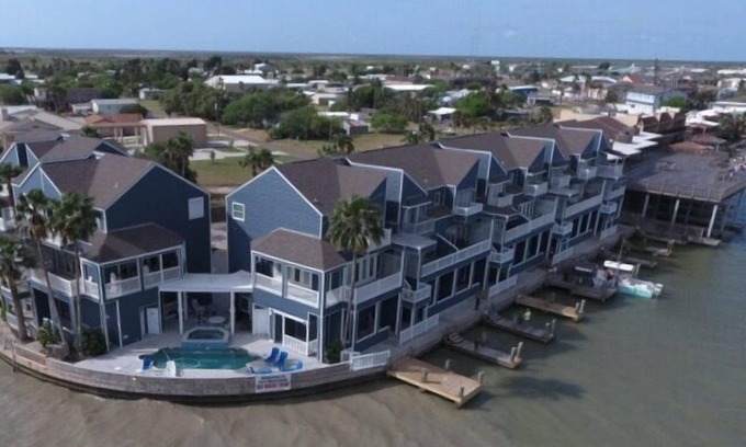 Port Mansfield Condo | Pelican Point #2 -Great Complex! Great views! Cool off in the swimming Pool!