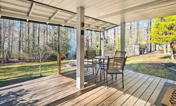 Penrose House | Penrose Home w/Covered Deck + Fire Pit!