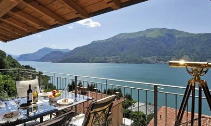 Dorio Apartment | Penthouse Apartment on Lake Como with Gorgeous Lake & Mountain Views