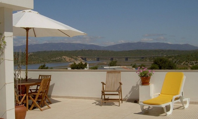 Estombar Apartment | Penthouse apartment with stunning private roof terrace, river and mountain view