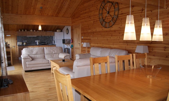 La Roche Apartment | Penthouse chalet apartment, sleeps 8, Sky TV, internet and garage beautiful view