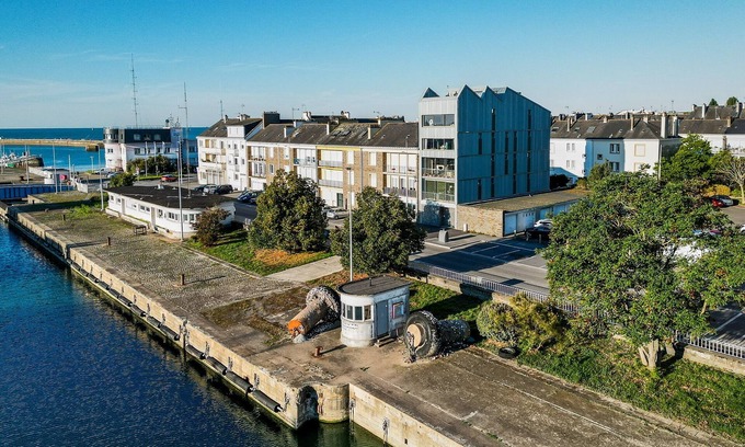 Saint-Nazaire Apartment | Penthouse Darchitectes : Estuaire & Bain Nordique à Saint Nazaire