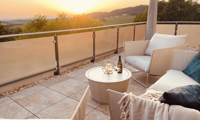 Waldkirchen Apartment | Penthouse dream apartment with impressive panoramic views for 8 guests