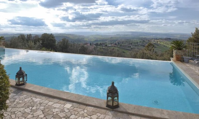 Calvi di Umbria Villa | Perfect Family Friendly with Magnificent Countryside Views for long stays