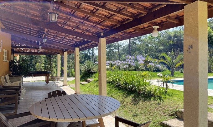 Parque Santa Tereza House | Perfect place to be with family and friends! Wi-Fi ✅ accommodates 20 people