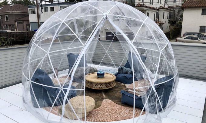 University Heights House | Perfectly located, Modern, custom built casita w/AC & rooftop igloo sunset deck