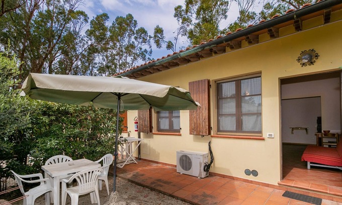 Bibbona Other | Pet-Friendly Apartment 'Marina 2 - Studio' with Garden, Pool & Wi-Fi