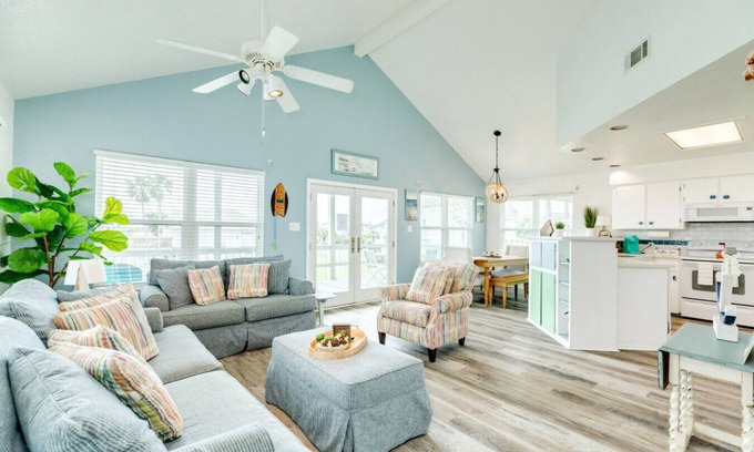 Terramar Beach House | Pet friendly home with canal view