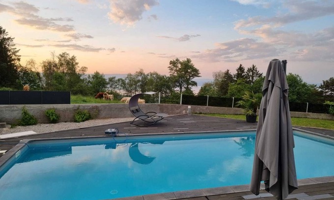 Sciez House | Petite Habitation, vue Imprenable lac et Montagne