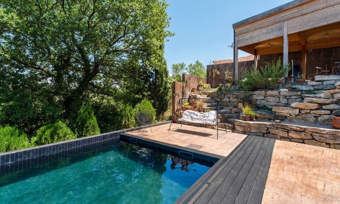 Villedieu Apartment | Petite house "Provence" with private terrace, Wi-Fi, and air conditioning