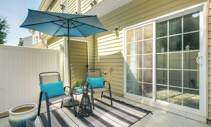 Southeast Raleigh House | Pets Welcome: Townhome w/Patio in Raleigh!