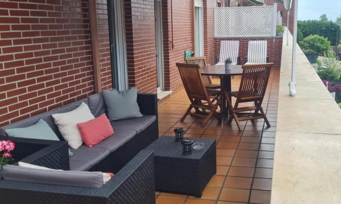 Luanco Apartment | Piso "Al Norte" Luanco Terraza Parking WI-FI