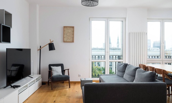 Srodmiescie Południowe Apartment | Plac Konstytucji Deluxe Apartment