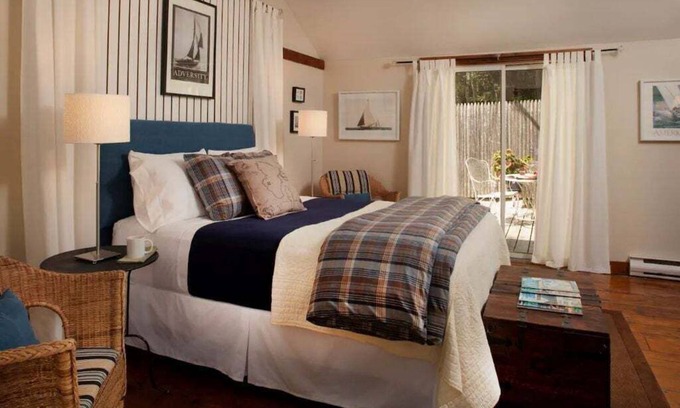Ledyard Cottage | Plan Your Escape to the Cottage! Minutes to Mystic, Connecticut. This pet-friendly retreat has a private fenced-in rear garden patio. Your stay includes organic breakfast, firepit, hammock, and onsite hiking trails. Up to 2 well-behaved pets welcome!