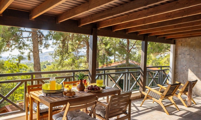 Platres Villa | Platres Forest View Cottage
