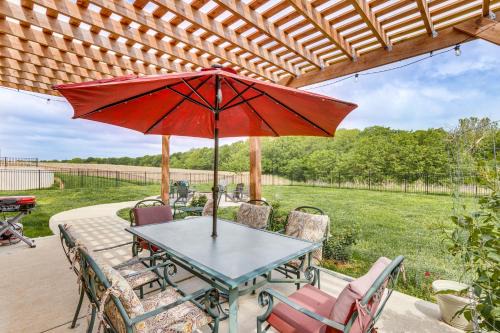 Platte City House | Platte City Retreat with Patio, Near Kansas City!