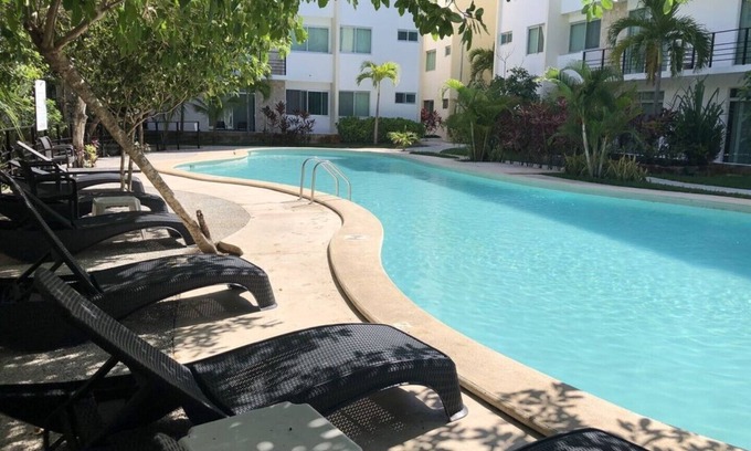 Puerto Juarez Apartment | PLAYA SUITES I POOL VIEW