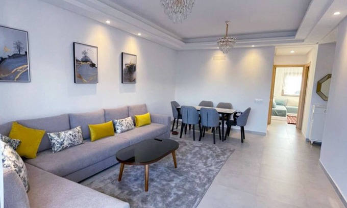Cabo Negro Apartment | Pleasant & spacious apartment with two large balconies overlooking two swimming pools