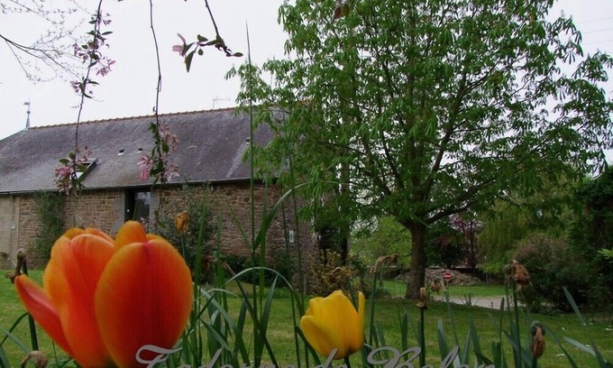 Pleudihen-sur-Rance Cottage | Pleudihen/Rance between St Malo and Dinan Stone house 2 ears 1-2 pers QUIET